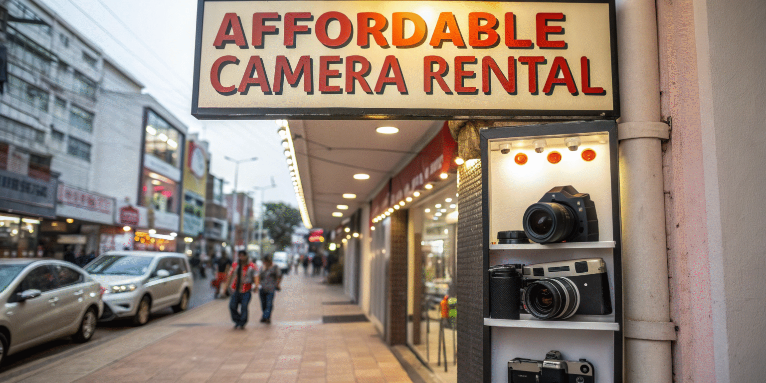 Affordable Camera Rental in Whitefield, Bangalore | DSLR & Digital Cameras